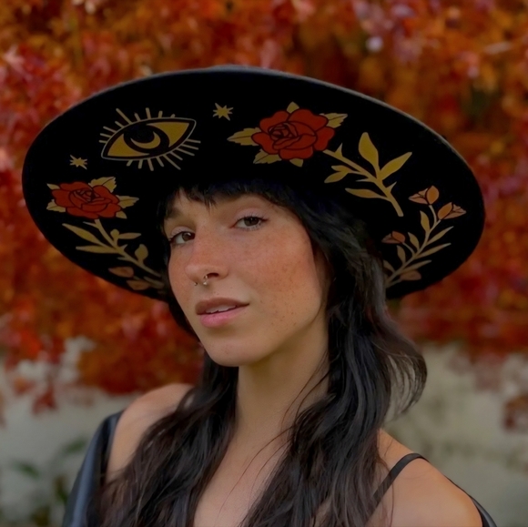 Wild as Heck Hats - The Daphna Boho Western Handmade Australian Wool Fedora NWT - Picture 1 of 11